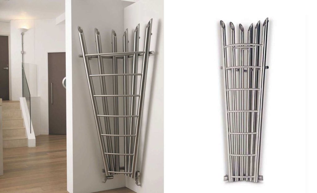 Aeon Bamboo Corner vertical designer radiator