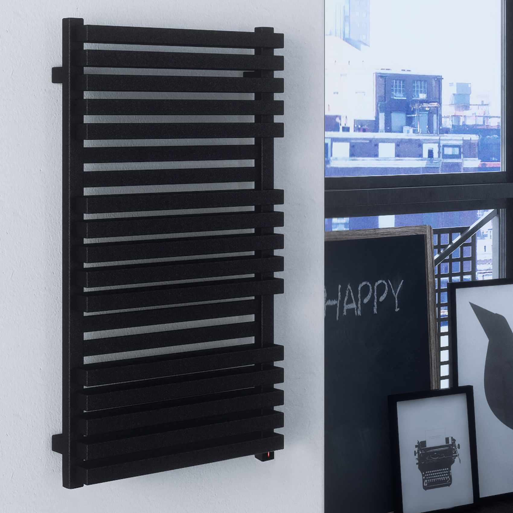 Black Radiator Towel rail horizontal Make Your Bathroom with The Best Black Towel Radiator