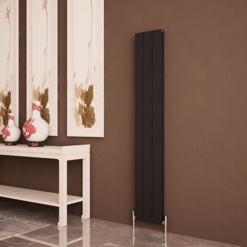 carisa-nemo-double-black-aluminium-flat-panel-vertical-designer-radiators-