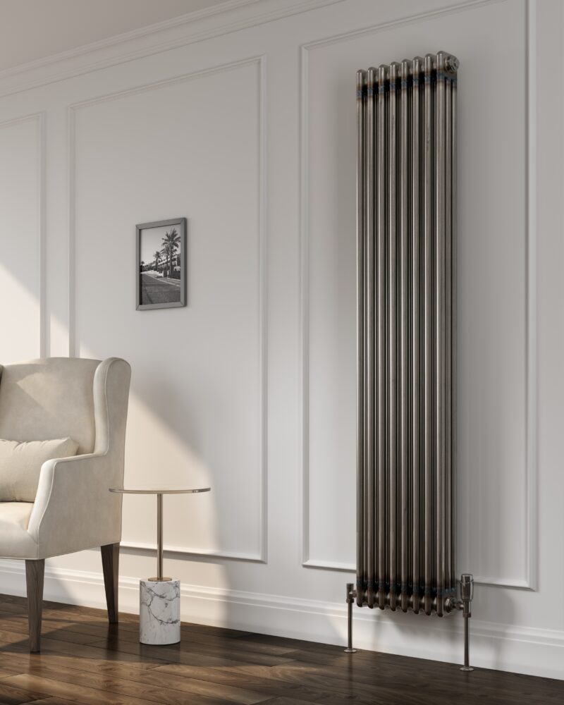 Aesthetic Appeal Tall radiators offer a sleek and stylish design that complements various interior styles adding a touch of elegance to any room