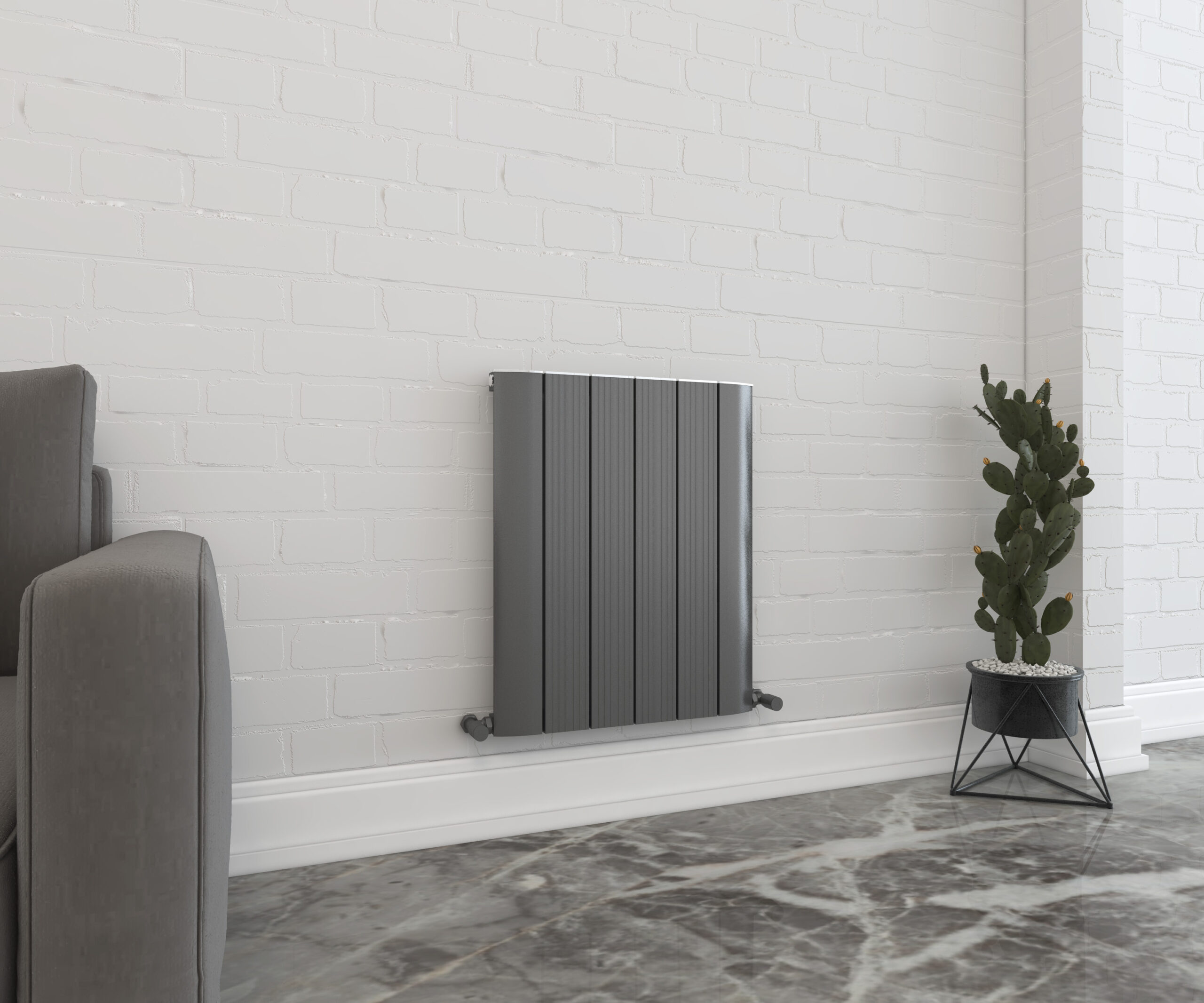 ANTHRACITE-GREY Radiators : Easy Guide to DIY Radiator Installation at Home
